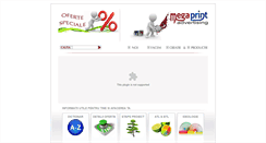 Desktop Screenshot of megaprintadv.ro